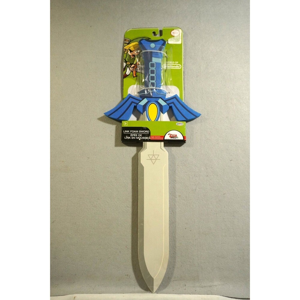 Official Nintendo The Legend Of Zelda Jakks Windwaker Foam Master Sword 24” New